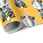 Harry Potter | HUFFLEPUFF™ House Traits Sigil Cadeaupapier (Rol Hoek)