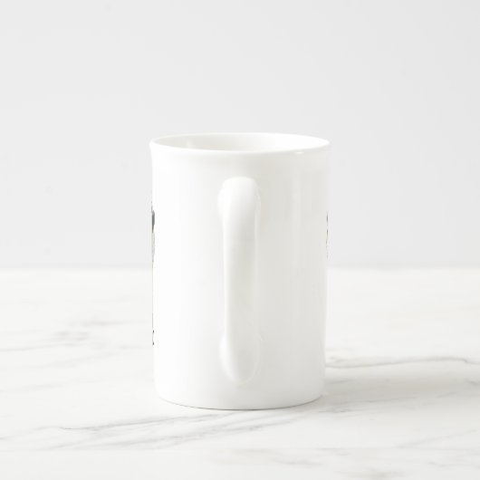 Harry Potter | HUFFLEPUFF™ House Traits Sigil Porselein Kop (Achterkant)