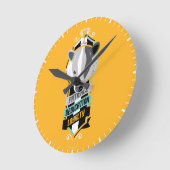 Harry Potter | HUFFLEPUFF™ House Traits Sigil Ronde Klok (Hoek)