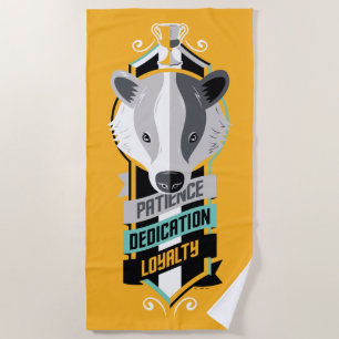 Harry Potter HUFFLEPUFF™ House Traits Sigil Strandlaken