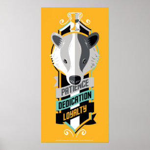 Harry Potter   HUFFLEPUFF™ Huis Eigenschappen Sigi Poster