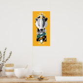 Harry Potter | HUFFLEPUFF™ Huis Eigenschappen Sigi Poster (Keuken)
