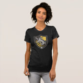 Harry Potter | Hufflepuff Huis Wapen T-shirt (Voorkant volledig)