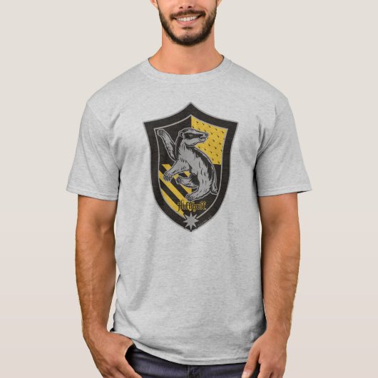 Harry Potter | Hufflepuff Huis Wapen T-shirt (Voorkant)