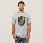 Harry Potter | Hufflepuff Huis Wapen T-shirt (Voorkant volledig)