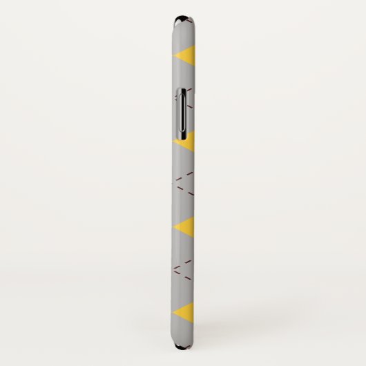 Harry Potter | Hufflepuff Huis Wapenschild Case-Mate iPhone Case (Achterkant / rechts)