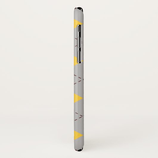 Harry Potter | Hufflepuff Huis Wapenschild Case-Mate iPhone Case (Achterkant/links)