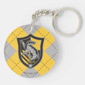 Harry Potter | Hufflepuff Huis Wapenschild Sleutelhanger (Achterkant)