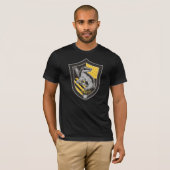 Harry Potter | Hufflepuff Huis Wapenschild T-shirt (Voorkant volledig)