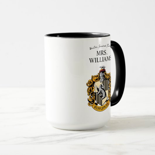 Harry Potter | Hufflepuff-leraar, gepersonaliseerd Mok (Voorkant rechts)