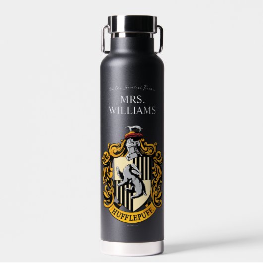 Harry Potter | Hufflepuff-leraar, gepersonaliseerd Waterfles (Voorkant)