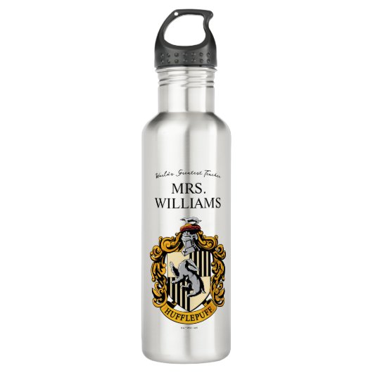 Harry Potter | Hufflepuff-leraar, gepersonaliseerd Waterfles (Voorkant)