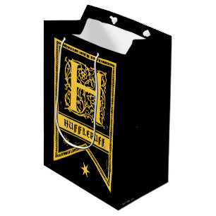 Harry Potter Hufflepuff Monogram Banner Medium Cadeauzakje