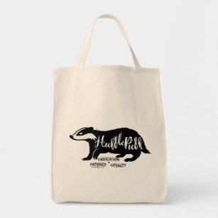 Harry Potter   HUFFLEPUFF™ Silhouette Typografie Tote Bag