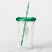 HARRY POTTER™ | HUFFLEPUFF™ Wapen Acryl Drinkbeker (Achterkant)