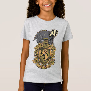 Harry Potter   Hufflepuff Wapen met Das T-shirt