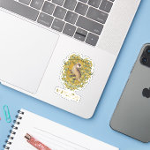 HARRY POTTER™ | HUFFLEPUFF™ Wapen Sticker (Laptop met iPhone)