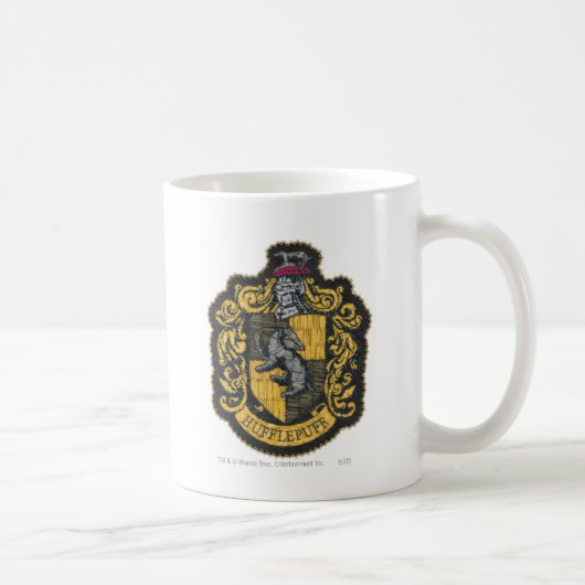 Harry Potter | Hufflepuff Wapenschild Patch Koffiemok (Rechts)