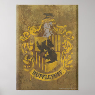 Harry Potter   Hufflepuff Wapenspray verf Poster