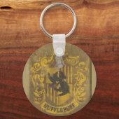 Harry Potter | Hufflepuff Wapenspreuk Spuitbus Sleutelhanger (Voorkant)