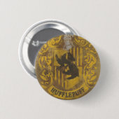Harry Potter | Hufflepuff Wapenspreuk Spuitverf Ronde Button 5,7 Cm (Voorkant /achterkant)