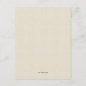 Harry Potter Huwelijk | Details van het Kasteel va Informatiekaartje (Achterkant)