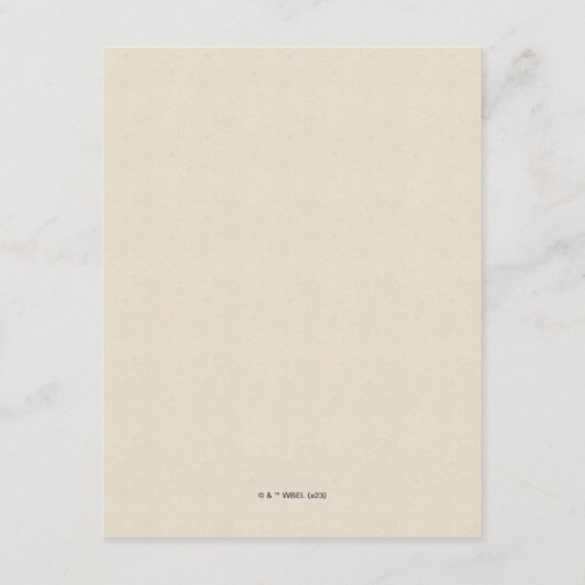 Harry Potter Huwelijk | Details van het Kasteel va Informatiekaartje (Achterkant)