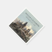 Harry Potter | Huwelijk in het Kasteel van Hogwart Servet (Hoek)