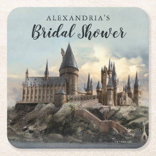 Harry Potter   Huwelijksfeest Hogwarts Castle Kartonnen Onderzetters
