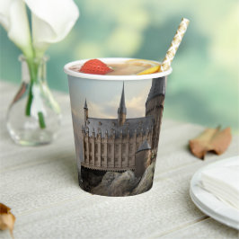Harry Potter | Huwelijksfeest Hogwarts Kasteel Papieren Bekers