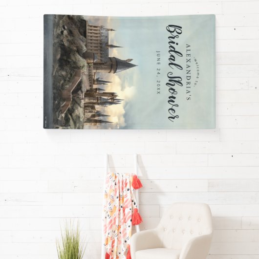 Harry Potter | Huwelijksfeest Hogwarts Kasteel Spandoek (Insitu)