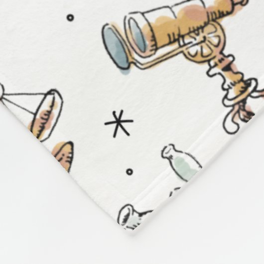 HARRY POTTER™ Iconen Patroon Fleece Deken (Hoek)