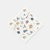 HARRY POTTER™ Iconen Patroon Servet (Hoek)