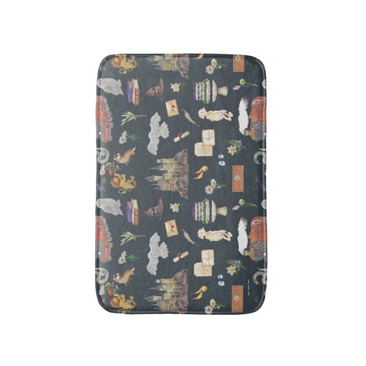 HARRY POTTER™ | Iconenpatroon Badmat (Voorkant Verticaal)