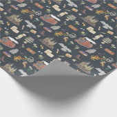 HARRY POTTER™ | Iconenpatroon Cadeaupapier (Hoek)