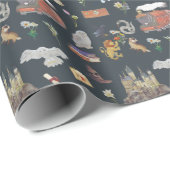 HARRY POTTER™ | Iconenpatroon Cadeaupapier (Rol Hoek)