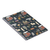 HARRY POTTER™ | Iconenpatroon Notitieboek (Rechterzijde)