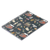 HARRY POTTER™ | Iconenpatroon Notitieboek (Linkerzijde)