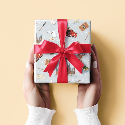 Harry Potter Icons Pattern - Baby shower Inpakpapier Vel