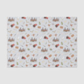 Harry Potter Icons Pattern - Baby shower Tissuepapier (Voorkant)