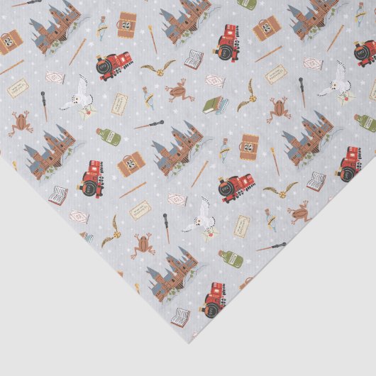 Harry Potter Icons Pattern - Baby shower Tissuepapier (Detail)