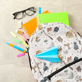 Harry Potter Icons Pattern Bedrukte Rugzak