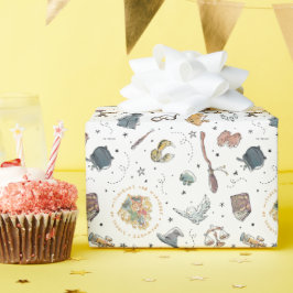 Harry Potter Icons Pattern - Birthday Cadeaupapier
