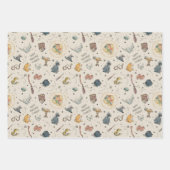 Harry Potter Icons Pattern - Birthday Inpakpapier Vel (Voorkant)