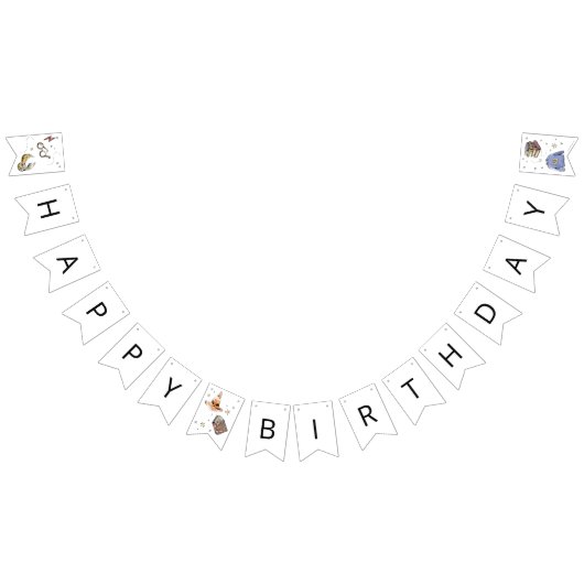 Harry Potter Icon's verjaardag Vlaggetjes (Alle)