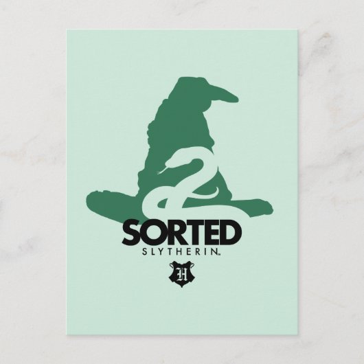 Harry Potter | Ingedeeld bij SLYTHERIN™ Huis Briefkaart (Voorkant)