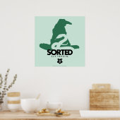 Harry Potter | Ingedeeld bij SLYTHERIN™ Huis Poster (Keuken)