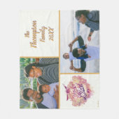 Harry Potter | Je bent zo bemind familie foto Fleece Deken (Voorkant)