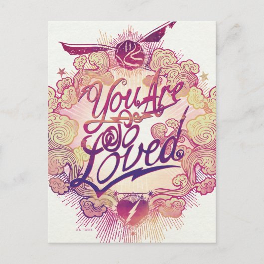 Harry Potter | Je bent zo geliefd Briefkaart (Voorkant)