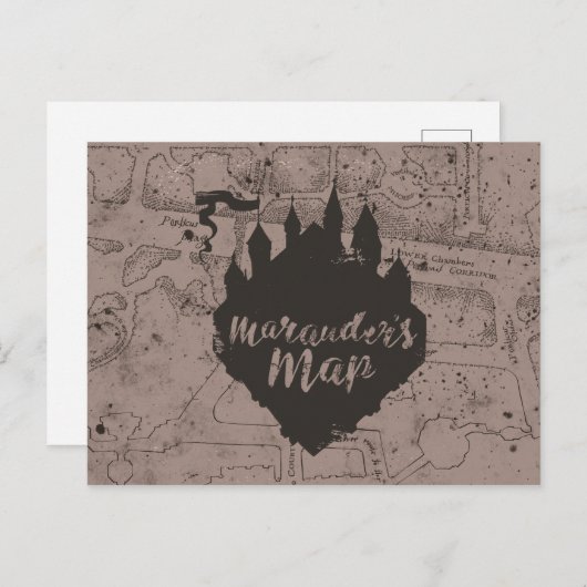 Harry Potter | Kaart HOGWARTS™ Castle Marauder (Voorkant / Achterkant)